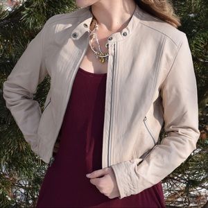 LC Lauren Conrad Tan Fashion Jacket
